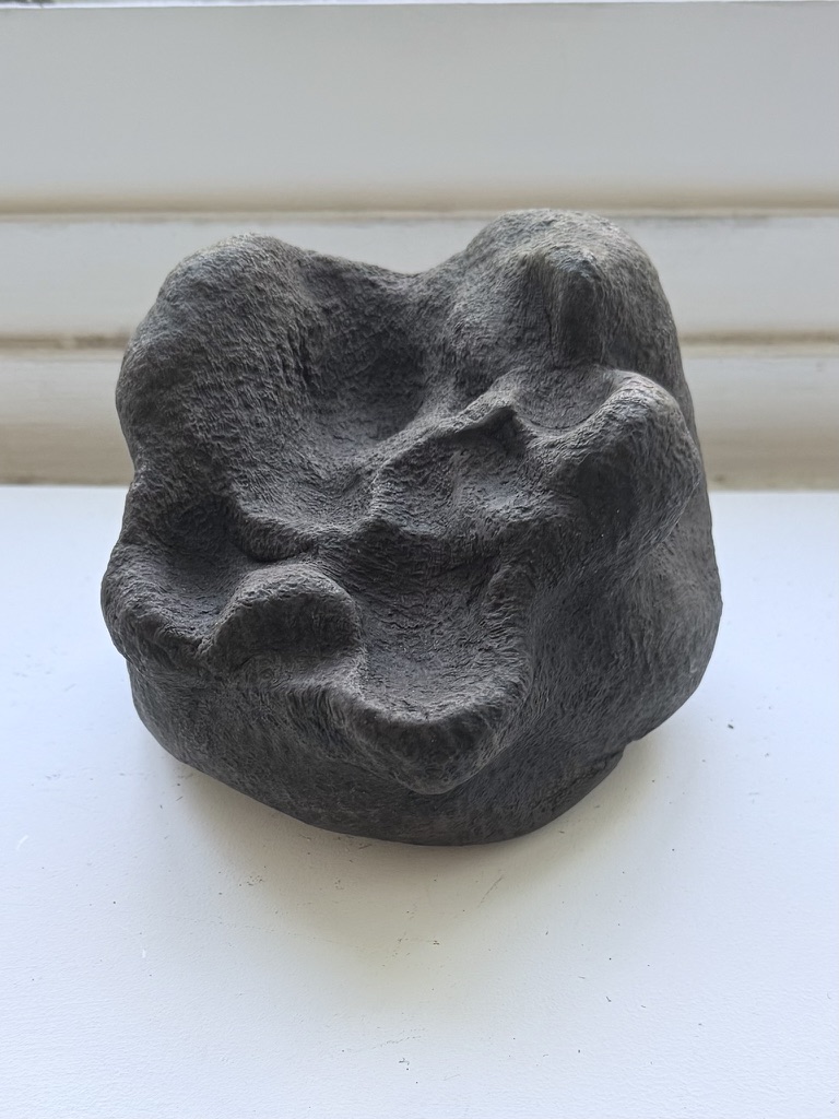 Controlled Drop II, clay